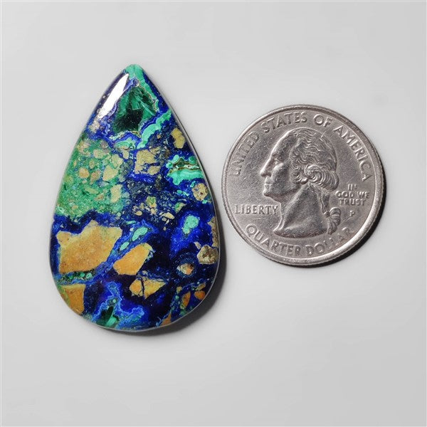 Morenci Azurite Malachite Cabochon