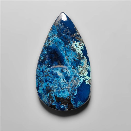 Azurite Shattuckite Cabochon