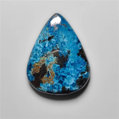 Azurite Shattuckite Cabochon