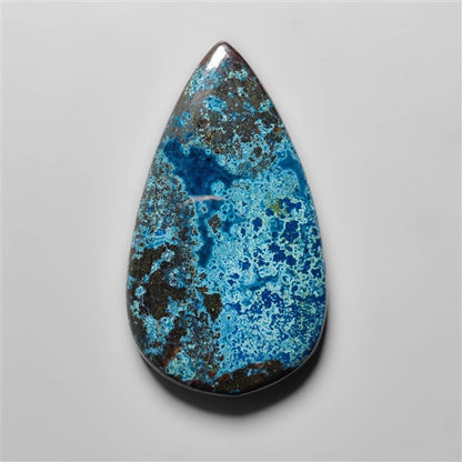 Azurite Shattuckite Cabochon