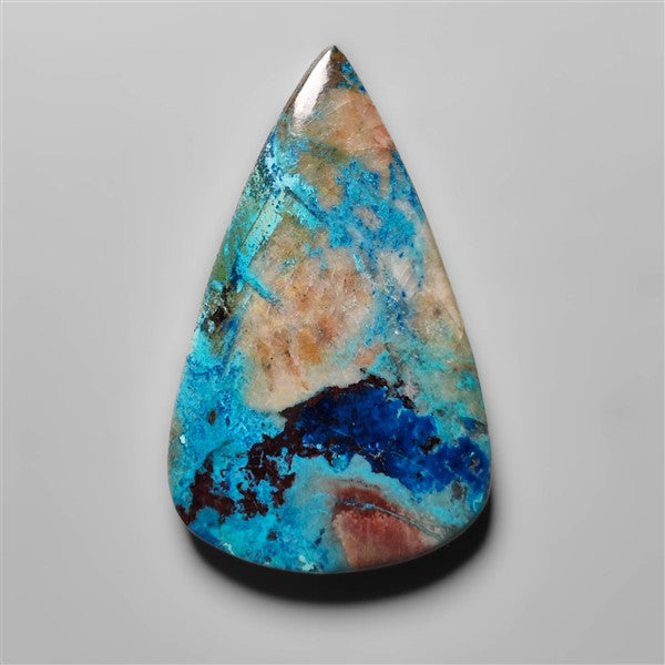 Azurite Shattuckite Cabochon