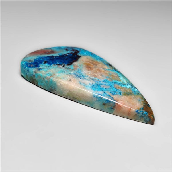 Azurite Shattuckite Cabochon