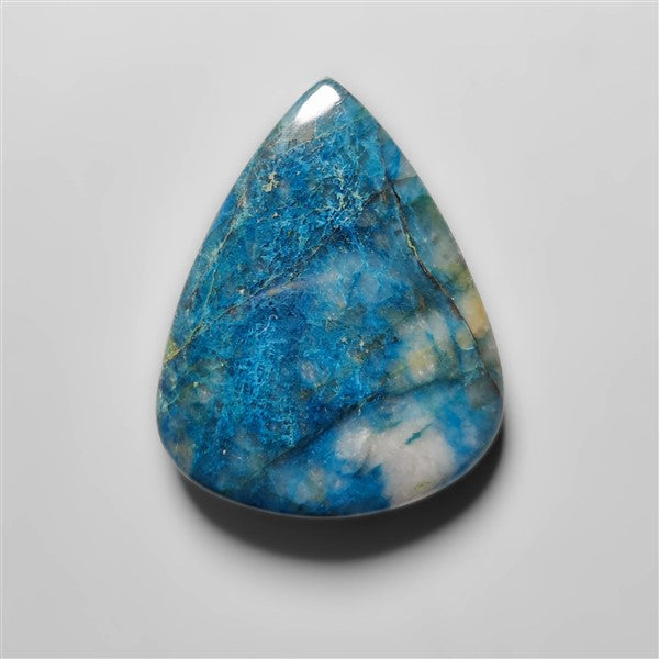 Azurite Shattuckite Cabochon