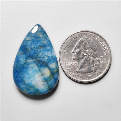 Azurite Shattuckite Cabochon