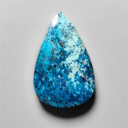 Azurite Shattuckite Cabochon