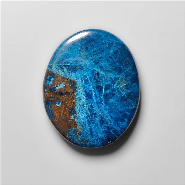 Azurite Shattuckite Cabochon