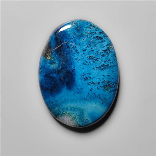 Azurite Shattuckite Cabochon