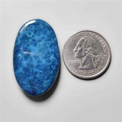 Azurite Shattuckite Cabochon