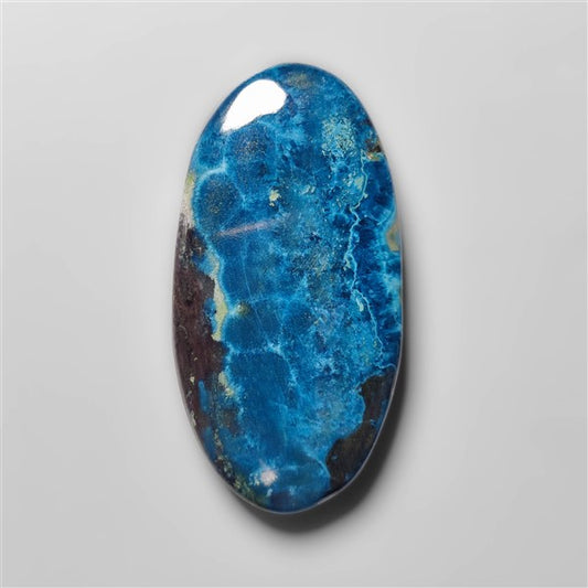 Azurite Shattuckite Cabochon