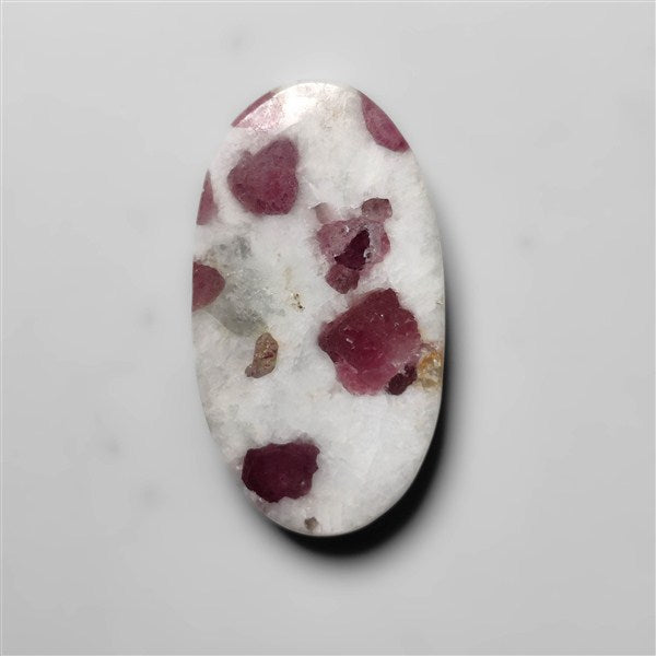 Rubellite Tourmaline In Quartz