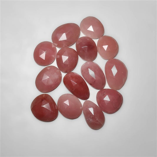 Rose Cut Guava Quartz Lot