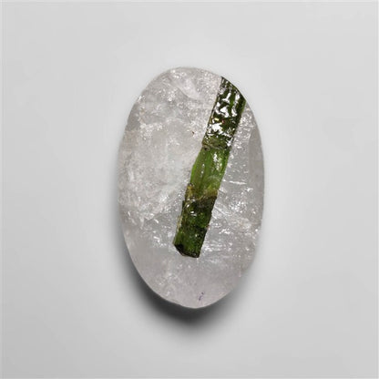 Raw Face Green Tourmaline In Quartz