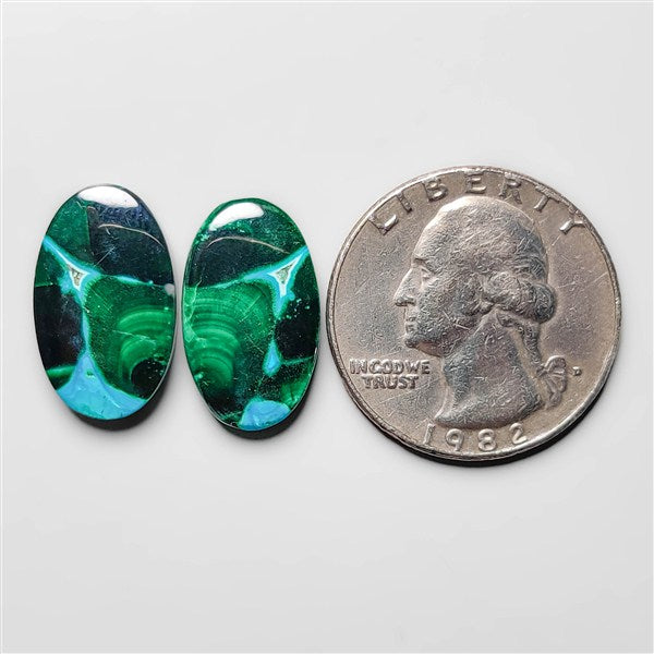 Chrysocolla|Malachite