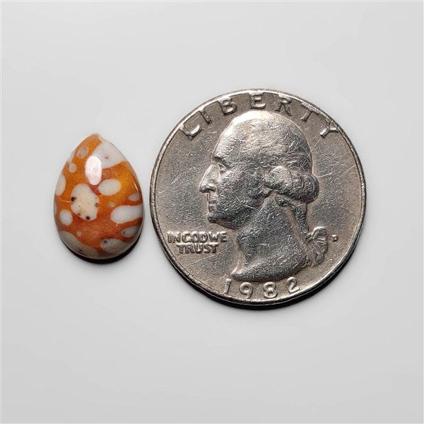 Deer Fawn Jasper Cabochon