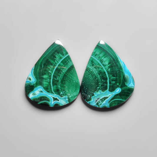 Chrysocolla|Malachite