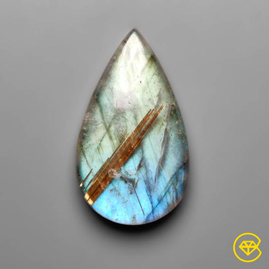 Labradorite,Rutilated Quartz