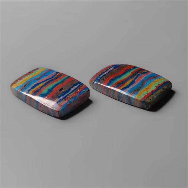 Rainbow Calcilica Pair