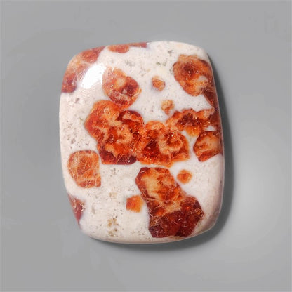 Garnet|Garnet In Limestone